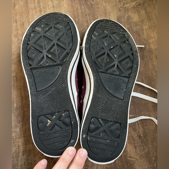 Converse Chuck Taylor All Star Low Tops, Burgundy, Women’s Size 7 - Picture 8 of 8